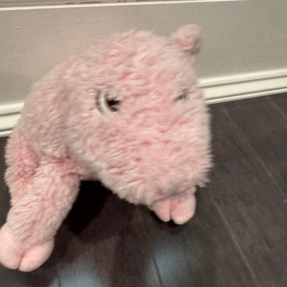 Kong Plush Pig Pet Dog Toy - Pink